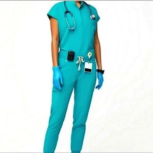 FIGS Teal Scrub Set